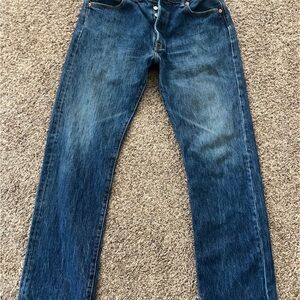 Levi 501 vintage 5 button jeans 34x32